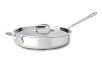 All-Clad Stainless Steel Saute Pan with Lid, 3-Quart All-Clad Stainless Steel Saute Pan with Lid, 3-Quart