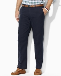 A curtain waistband and vintage-inspired details lend a dapper aesthetic to the distinguished Briton pant in a luxe blend of cotton and linen. A curtain waistband and vintage-inspired details lend a dapper aesthetic to the distinguished Briton pant in a luxe blend of cotton and linen.