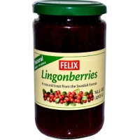 Felix Lingonberries, 14.5-Ounce Bottles (Pack of 4) Felix Lingonberries, 14.5-Ounce Bottles (Pack of 4)