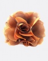 Fashion Trends Jewelry - 2TONE FLOWER - (Orange) Free Shipping