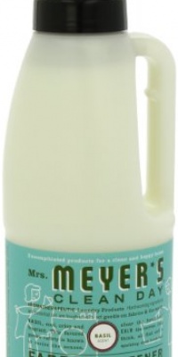 Mrs. Meyer's Clean Day Liquid Fabric Softener, Basil, 32-Ounce Bottles (Case of 6) Mrs. Meyer's Clean Day Liquid Fabric Softener, Basil, 32-Ounce Bottles (Case of 6)