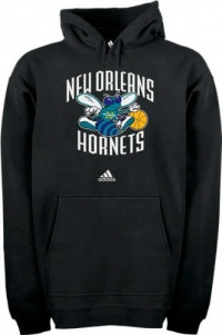 New Orleans Hornets Full Primary Logo Hooded Fleece Sweatshirt New Orleans Hornets Full Primary Logo Hooded Fleece Sweatshirt