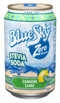 Blue Sky ZERO Calorie Lemon Lime Stevia Soda, 12-Ounce Cans (Pack of 24) Blue Sky ZERO Calorie Lemon Lime Stevia Soda, 12-Ounce Cans (Pack of 24)