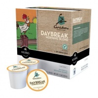 Caribou Daybreak Morning Blend Coffee Keurig K-Cups, 18 Count