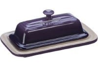 Le Creuset Stoneware Butter Dish, Cassis Le Creuset Stoneware Butter Dish, Cassis
