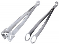 Progressive International Stainless Steel Appetizer Tongs Progressive International Stainless Steel Appetizer Tongs