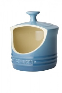 Le Creuset Stoneware 10-Ounce Salt Crock, Caribbean Le Creuset Stoneware 10-Ounce Salt Crock, Caribbean