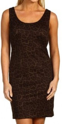 MICHAEL Michael Kors Print Scoop Neck Sleveless Dress Loden MICHAEL Michael Kors Print Scoop Neck Sleveless Dress Loden