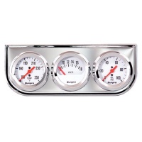 Sunpro CP8208 Triple Gauge Kit - White Dial Sunpro CP8208 Triple Gauge Kit - White Dial