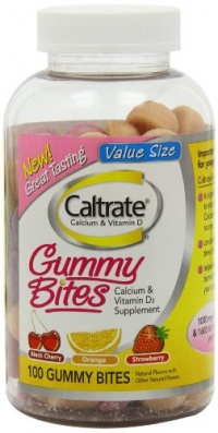Caltrate Gummy Bites, 100 Count Caltrate Gummy Bites, 100 Count
