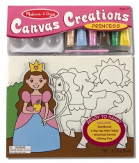 Melissa & Doug Canvas Creations - Princess Melissa & Doug Canvas Creations - Princess