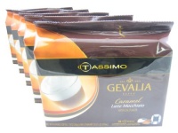Gevalia Caramel Latte Macchiato for Tassimo (package includes 8 Milk Creamer T Discs and 8 Gevalia Flavored Espresso T Discs for 8 total servings) Gevalia Caramel Latte Macchiato for Tassimo (package includes 8 Milk Creamer T Discs and 8 Gevalia Flavored Espresso T Discs for 8 total servings)