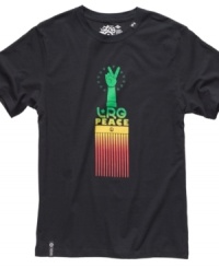 Make the message count with this Peace t-shirt from LRG. Make the message count with this Peace t-shirt from LRG.