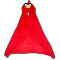 Angry Birds Boy's Hooded Wrap Blanket - One Size Angry Birds Boy's Hooded Wrap Blanket - One Size
