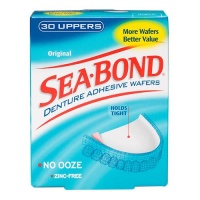 Sea-bond Uppers Original Denture Adhesive Wafers, 30 Count Sea-bond Uppers Original Denture Adhesive Wafers, 30 Count