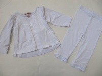 Juicy Couture 2-piece Pant Set Infant/girls Size 6-9 Months White Juicy Couture 2-piece Pant Set Infant/girls Size 6-9 Months White
