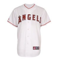 MLB Los Angeles Angels Home Replica Jersey, White