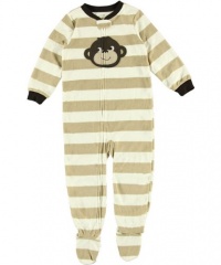 Carter's Toddler Footed Fleece Sleeper - Monkey-5T Carter's Toddler Footed Fleece Sleeper - Monkey-5T