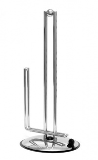 Lipper International Paper Towel Holder with Suction Base, Stainless Steel