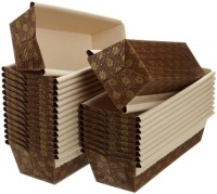 Kitchen Supply 9 x 23/4 x 2 Paper Loaf Pan, Set of 25 Kitchen Supply 9 x 23/4 x 2 Paper Loaf Pan, Set of 25