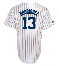 Alex Rodriguez New York Yankees Replica Home Jersey, White Alex Rodriguez New York Yankees Replica Home Jersey, White
