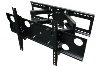 Mount-it Plasma LCD Flat Screen TV Articulating Full Motion Dual Arm Wall Mount Bracket For 32-65 Displays Up To 165LBS Black -Up To 24 Studs Mount-it Plasma LCD Flat Screen TV Articulating Full Motion Dual Arm Wall Mount Bracket For 32-65 Displays Up To 165LBS Black -Up To 24 Studs