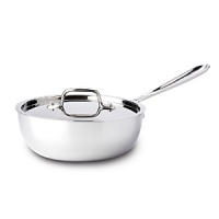 Shallower than the classic sauce pan, the saucier's rounded base is ideal for foods that require frequent stirring or whisking such as sauces, risotto and custard. Its size also makes it suitable for soups, stews and curries. Shallower than the classic sauce pan, the saucier's rounded base is ideal for foods that require frequent stirring or whisking such as sauces, risotto and custard. Its size also makes it suitable for soups, stews and curries.