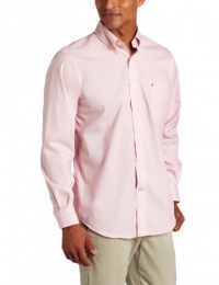 Nautica Men's Long Sleeve Non Solid Color Shirt, Sailor Red, X-Large Nautica Men's Long Sleeve Non Solid Color Shirt, Sailor Red, X-Large