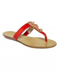 Wonderfully detailed with a seahorse emblem on the vamp, the Wits thong sandals are a bit dressier than most. Wonderfully detailed with a seahorse emblem on the vamp, the Wits thong sandals are a bit dressier than most.