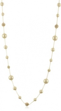 Carolee Pearl and Crystal Basics Necklace, 42