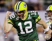 Aaron Rodgers action from Super Bowl XLV - Green Bay Packers NFL 8x10 Photo Aaron Rodgers action from Super Bowl XLV - Green Bay Packers NFL 8x10 Photo