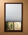 Achim 054006101681 1-2-3 Shade Vinyl Room Darkening Temporary Pleated Shades