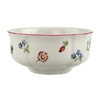 Graceful and charming, this floral collection from Villeroy & Boch features gently scalloped borders adorned with a red accent line for an added touch of color. Graceful and charming, this floral collection from Villeroy & Boch features gently scalloped borders adorned with a red accent line for an added touch of color.