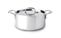 All Clad Stainless Steel 3-Quart Casserole with Lid All Clad Stainless Steel 3-Quart Casserole with Lid