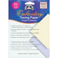 DMC U1541 Embroidery Tracing Paper, Yellow/Blue, 2-Pack DMC U1541 Embroidery Tracing Paper, Yellow/Blue, 2-Pack