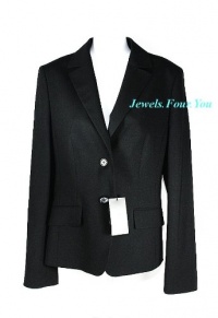 Hugo Boss Black Wool Business Janna3 Blazer Jacket Size 4 Hugo Boss Black Wool Business Janna3 Blazer Jacket Size 4