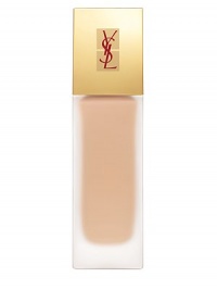 At last, a foundation that offers coverage and radiance! The new, indispensable classic Yves Saint Laurent foundation. A must-have for the most perfect complexion yet -- a customized experience of beauty that enhances and illuminates the complexion. This unique fluid foundation gives the complexion a satiny, natural-looking, dazzling finish and unrivaled radiance. At last, a foundation that offers coverage and radiance! The new, indispensable classic Yves Saint Laurent foundation. A must-have for the most perfect complexion yet -- a customized experience of beauty that enhances and illuminates the complexion. This unique fluid foundation gives the complexion a satiny, natural-looking, dazzling finish and unrivaled radiance.