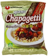 Nongshim Chapagetti Chajang Noodle, 4.5 Ounce Packages (Pack of 20) Nongshim Chapagetti Chajang Noodle, 4.5 Ounce Packages (Pack of 20)