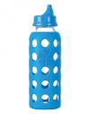 Lifefactory 9-Ounce Glass Bottle, Ocean
