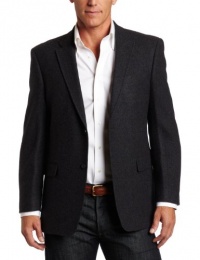 Tommy Hilfiger Men's 2 Button Side Vent Tic Trim Fit Sport Coat