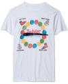 Game on! This soft and colorful Twister tee by Jem is a definite winner.