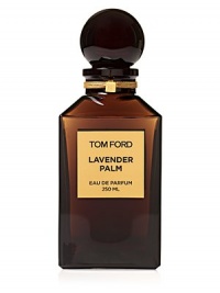 Herbaceous. Clean. Stylish. This sparkling Eau de Parfum is Tom Ford's take on the free-spirited ethos and chic elegance that evokes California. The seductive interplay of two varieties of Lavender forms the heart of this captivating fragrance. Bright citrus notes layered with a moist palm leaf accord, clary sage, sensual woods, and smooth tonka bean brilliantly elevate the earthy Lavender note into a surprisingly refined star. Herbaceous. Clean. Stylish. This sparkling Eau de Parfum is Tom Ford's take on the free-spirited ethos and chic elegance that evokes California. The seductive interplay of two varieties of Lavender forms the heart of this captivating fragrance. Bright citrus notes layered with a moist palm leaf accord, clary sage, sensual woods, and smooth tonka bean brilliantly elevate the earthy Lavender note into a surprisingly refined star.