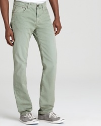 Dyed for a soft, earthy color, these pants from J Brand update your wardrobe with a modern trend that pays respect to the classics. Dyed for a soft, earthy color, these pants from J Brand update your wardrobe with a modern trend that pays respect to the classics.
