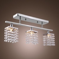 LightInTheBox 3 Light Hanging Crystal Linear Chandelier with Solid Metal Fixture LightInTheBox 3 Light Hanging Crystal Linear Chandelier with Solid Metal Fixture