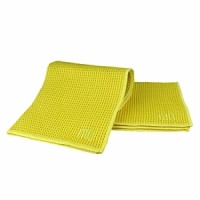 MÜkitchen® waffle-weave microfiber dish cloths provide an entirely new tactile experience. MÜwaffle® is woven from high-tech microfilament fabric that absorbs more and dries faster. Great for cleaning and polishing most surfaces wet or dry. Finished with a hanging loop. MÜkitchen® waffle-weave microfiber dish cloths provide an entirely new tactile experience. MÜwaffle® is woven from high-tech microfilament fabric that absorbs more and dries faster. Great for cleaning and polishing most surfaces wet or dry. Finished with a hanging loop.
