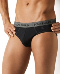 All the coverage you need in easy stretch jersey. These Polo Ralph Lauren briefs will become your daily standard. All the coverage you need in easy stretch jersey. These Polo Ralph Lauren briefs will become your daily standard.