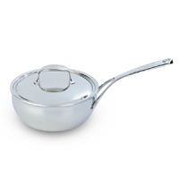 Demeyere Atlantis 2.6-qt. conical sautese. Demeyere's Atlantis cookware is designed with demanding professionals in mind. With a 7-ply base for exceptional conductivity and stainless steel construction for incomparable durability. The highly polished, silver-white Silvinox® finish looks lovely and makes clean-up easy. Demeyere Atlantis 2.6-qt. conical sautese. Demeyere's Atlantis cookware is designed with demanding professionals in mind. With a 7-ply base for exceptional conductivity and stainless steel construction for incomparable durability. The highly polished, silver-white Silvinox® finish looks lovely and makes clean-up easy.