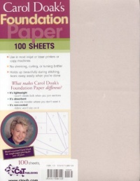 Carol Doak's Foundation Paper Carol Doak's Foundation Paper