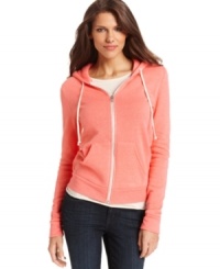 A wardrobe staple, this Alternative Apparel hooded sweater is perfect for casual layering! A wardrobe staple, this Alternative Apparel hooded sweater is perfect for casual layering!
