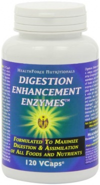 Healthforce Digestion Enhancement Enzymes, Vegancaps, 120-Count Healthforce Digestion Enhancement Enzymes, Vegancaps, 120-Count